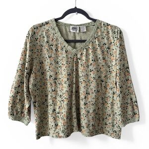 Vintage Jason Maxwell Floral Lace Boho Top